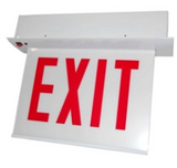 Orbit CESRE-W-2-AC-E-R Chicago Approved Led Recess Mount Exit Sign White Housing 2f Ac Only Ext Right Arrow