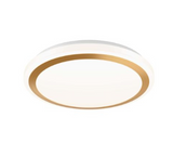 DALS Lighting CFG13-CC-GD Ora 13" Round LED Flush Mount Light - CCT Selectable - 120V - Gold Finish