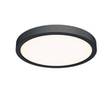 DALS Lighting CFLEDR10-CC-BK 17 Watt 10" LED Surface Mount Light - CCT Selectable - 1,000 Lumens - 120V - Black Finish