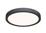 DALS Lighting CFLEDR14-CC-BK 26 Watt 14" LED Surface Mount Light - CCT Selectable - 1,600 Lumens - 120V - Black Finish