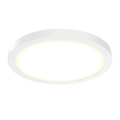 DALS Lighting CFLEDR14-CC-V-WH 14" LED Surface Mount - Wattage 26W - CCT Selectable - 1,700 Lumens - Voltage 120-347V - White Finish