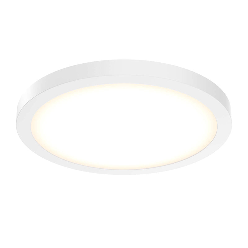 DALS Lighting CFLEDR14-CC-V-WH 14" LED Surface Mount - Wattage 26W - CCT Selectable - 1,700 Lumens - Voltage 120-347V - White Finish