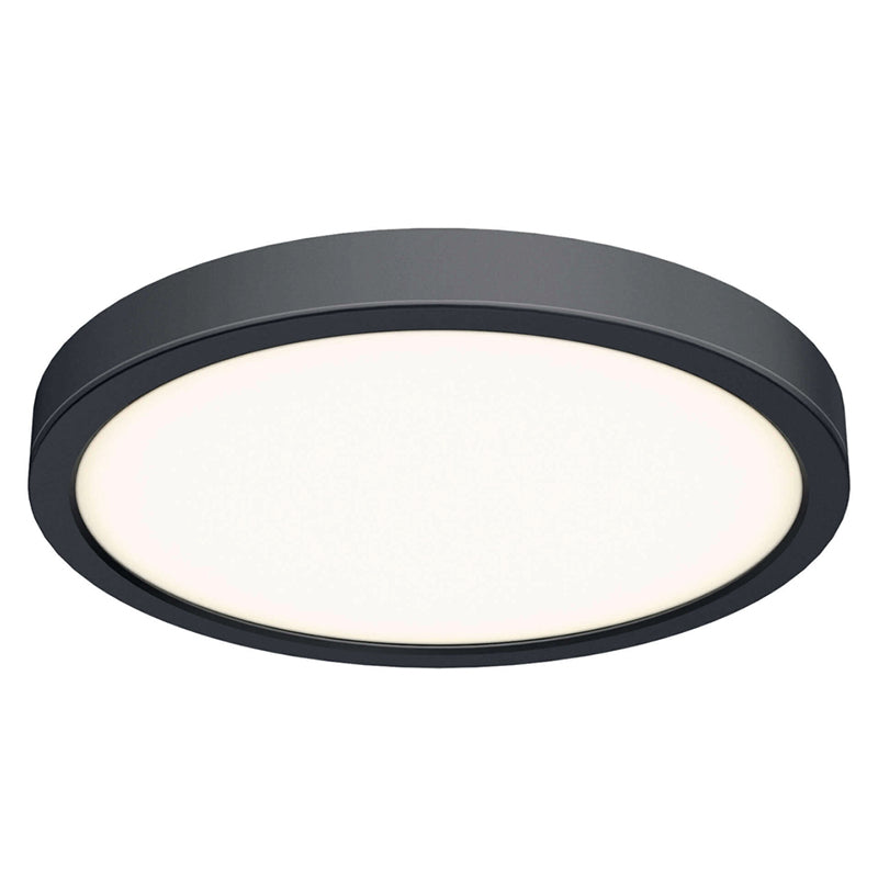 DALS Lighting CFLEDR18-CC-V-BK 18" LED Surface Mount - Wattage 35W - CCT Selectable - 2100 Lumens - Voltage 120-347V - Black Finish