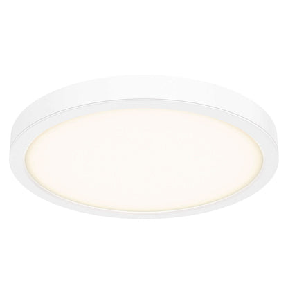 DALS Lighting CFLEDR18-CC-V-WH 18" LED Surface Mount - Wattage 35W - CCT Selectable - 2100 Lumens - Voltage 120-347V - White Finish