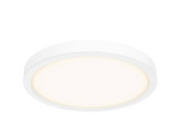 DALS Lighting CFLEDR18-CC-WH 35 Watt 18" LED Surface Mount Light - CCT Selectable - 2,100 Lumens - 120V - White Finish