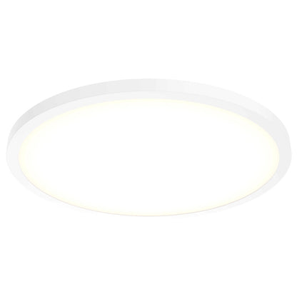 DALS Lighting CFLEDR24-CC-V-WH 24" LED Surface Mount - Wattage 40W - CCT Selectable - 3000 Lumens - Voltage 120-347V - White Finish