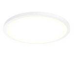 DALS Lighting CFLEDR24-CC-WH 24" LED Flush Mount Ceiling Light - 3630lm - 45W - 5CCT - White Finish