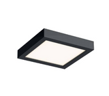 DALS Lighting CFLEDSQ06-CC-BK 11 Watt 6" Square LED Surface Mount - CCT Selectable - 700 Lumens - 120V - Black Finish