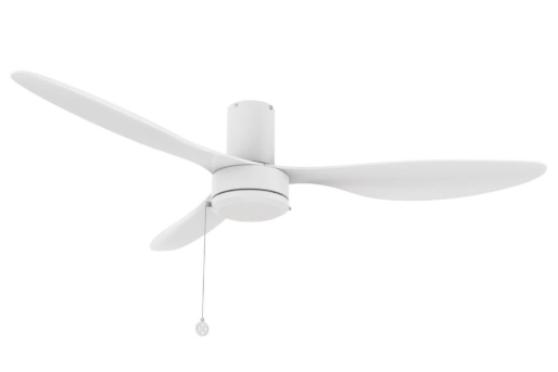 Carro USA CFP523N4-N10-W1-1-FM Haven Modern 52" Home Ceiling Fan, White Finish