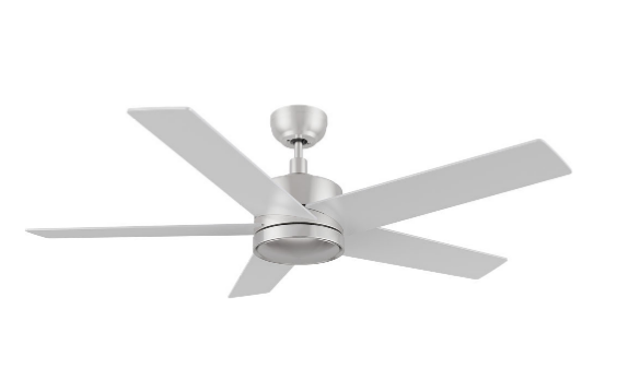 Carro USA CFR525E5-N10-SJ-1 52 Inch Santana Modern Brushed Nickel Home Ceiling Fan