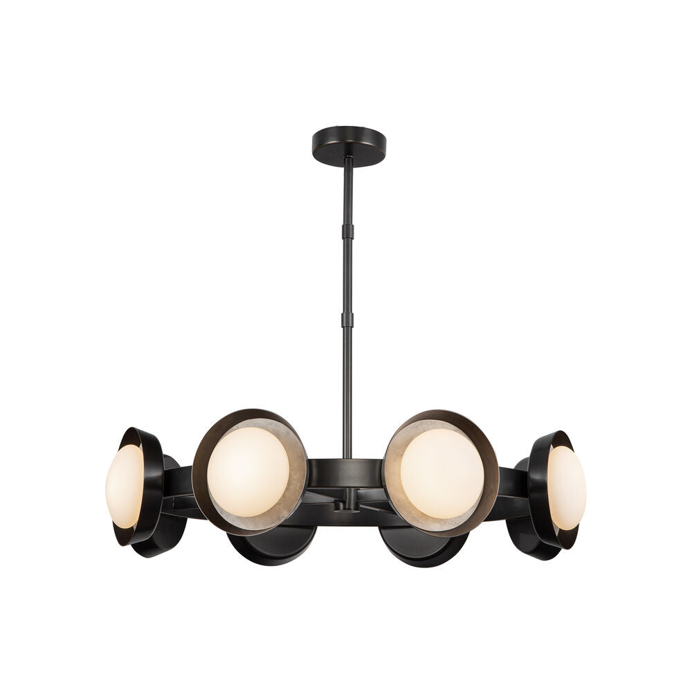 Alora Lighting CH320837UB Alonso LED 37.25 inch Urban Bronze Chandelier Ceiling Light