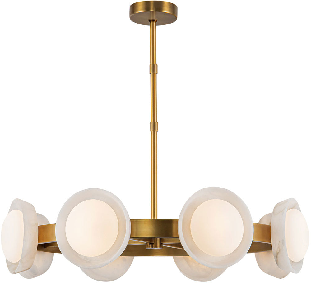 Alora Lighting CH320837VBAR Alonso 37.25 inch Chandelier