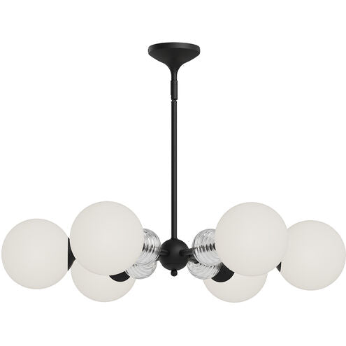 Alora Mood CH415330MBOP Celia 6 Light 30.25 inch Chandelier