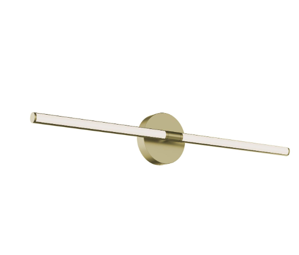 AFX Lighting CHIV3203LAJUDLB Chicago 32 Inch LED Vanity Wall Light,120-277V, Watt 40W,Selectable 5CCT 2700K/3000K/3500K/4000K/5000K , Light Antique Brass Finish