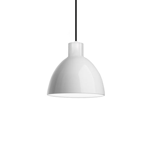 Kuzco Lighting PD1706-WG Chroma 6-in Pendant Ceiling Light - CCT: 3000K - Finish: Glossy White