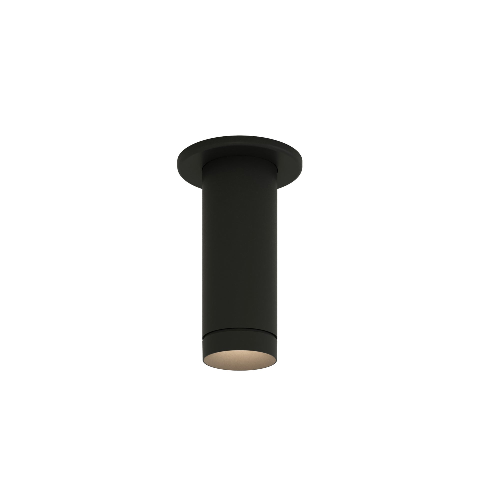 CSL Lighting CLT3FM-27-MB Forme 3" Cylindrical Flush Mount Ceiling Light - CCT: 2700K - Finish: Matte Black
