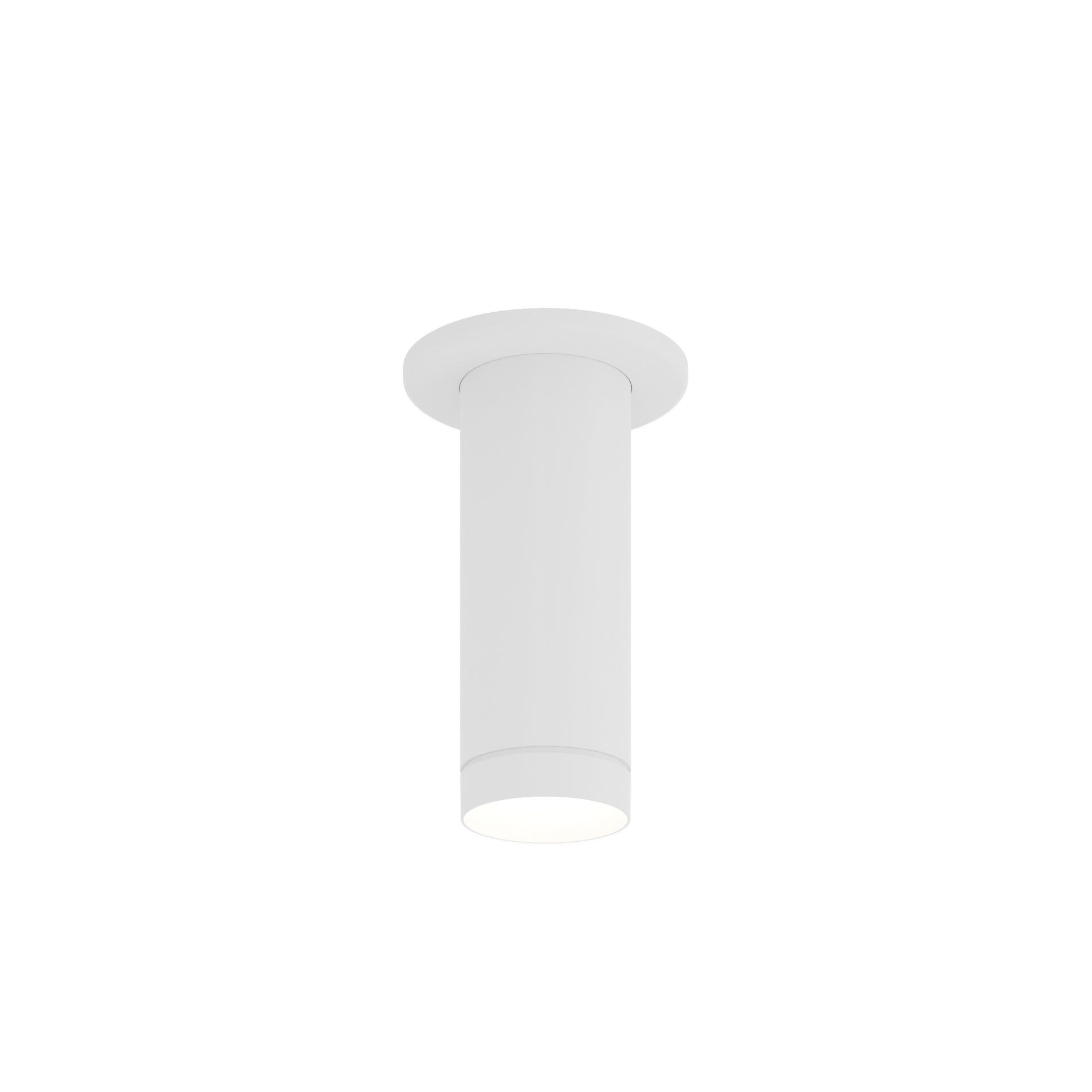 CSL Lighting CLT3FM-27-WT Forme 3" Cylindrical Flush Mount Ceiling Light - CCT: 2700K - Finish: White