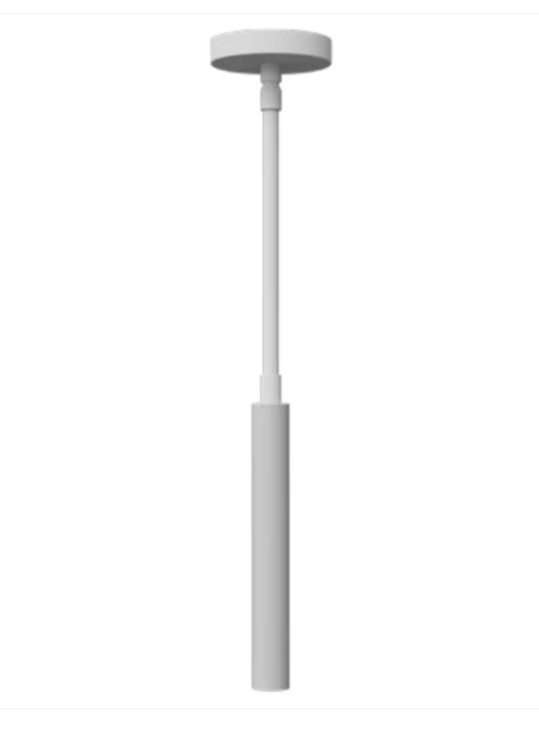 Westgate CMC12-SRK-340-5C-SIL 1/2 Inch Universal Downrod Kit With 5 Wires 3X40 120 Inch Silver Finish