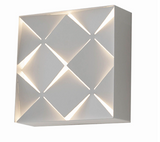 AFX Lighting CMNS070708L30D2WH Commons 7 Inch Tall LED Wall Sconce In White