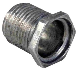 Orbit CN-50L 1" Long - 1/2" Conduit Chase Nipple, Zinc Finish