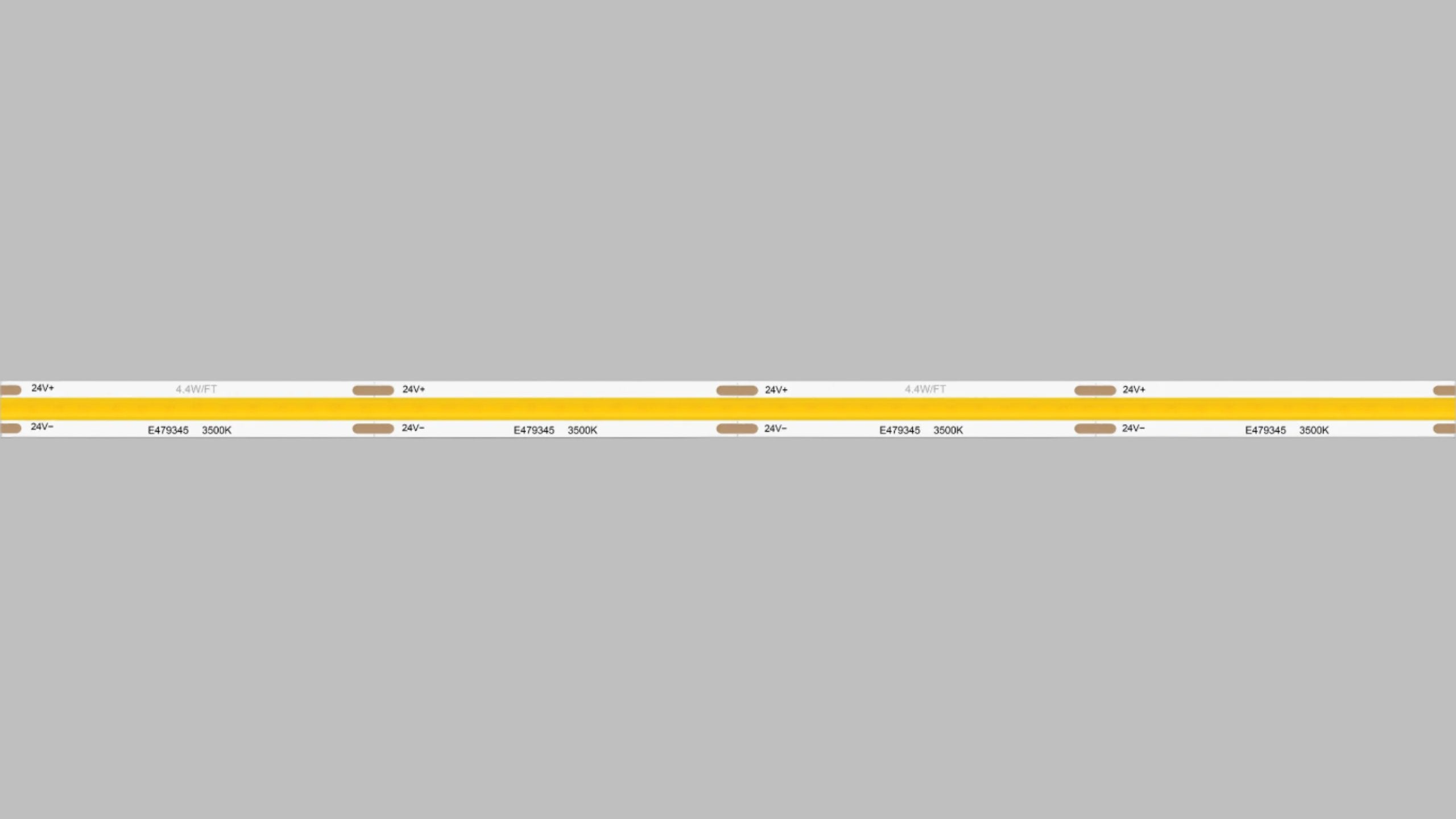 Alloy LED AL-01-63-2408 PrimaLine 4.4 COB HD Tape Light - 20FT Reel - 436.4 Lumens/FT - 3500K