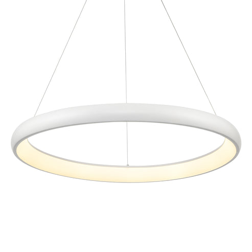 Kuzco Lighting PD82732-WH-UNV-010 Cortana 32-in Pendant Ceiling Light - CCT: 3000K - Finish: White
