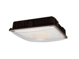 MaxLite CP100UC-WCSBMS Value Canopy/Parking Garage Luminaire, 100W/80W/60W Wattage Selectable, 120-277V, Color Temperature Select 3/4/5K, Bronze, Motion Sensor