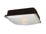 MaxLite CP20UC-40BMS Value Canopy/Parking Garage Luminaire, Wattage 20W, 120-277V, Color Temperature 4K, Bronze, Motion Sensor