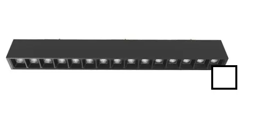 Eurofase Lighting CPMK-L-8X16-02 8-ft x 16-ft 160W Construct Pendant Mount Kit, L Shape, White