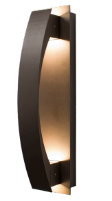 Westgate CRE-MP-01-40K-BR LED Wall Sconce Light, Selectable Wattage, Color Temperature 4000k, Voltage 120-277V, Dark Bronze Finish