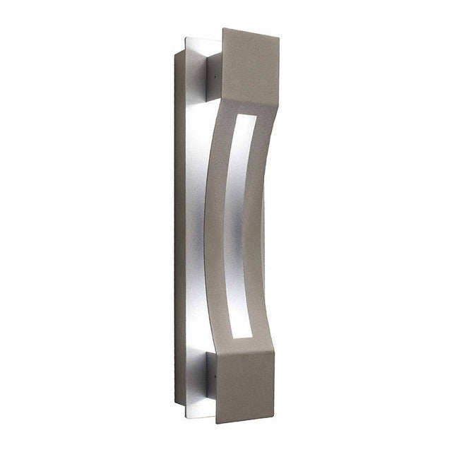 Westgate CRE-MP-04-40K-SIL LED Wall Sconce Light, Selectable Wattage, Color Temperature 4000k, Voltage 120-277V, Silver Finish