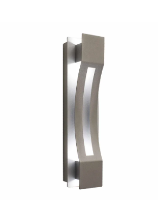 Westgate CRE-MP-04-50K-SIL LED Wall Sconce Light, 120-277 AC, 5W/10W/15W/20W, 1800lm, 3000K/4000K/5000K