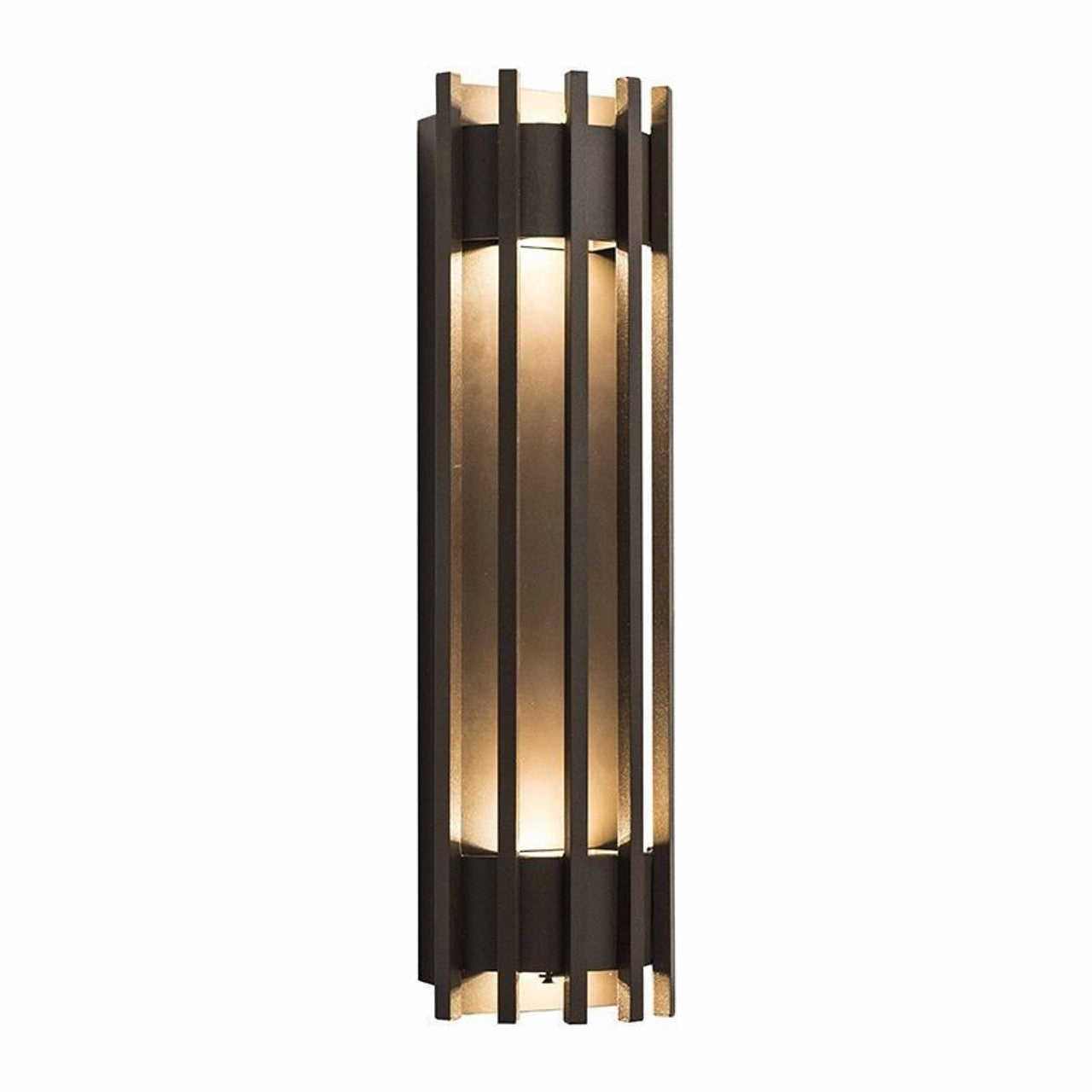 Westgate CRE-MP-05-40K-BR LED Wall Sconce Light, Selectable Wattage, Color Temperature 4000k, Voltage 120-277V, Dark Bronze Finish