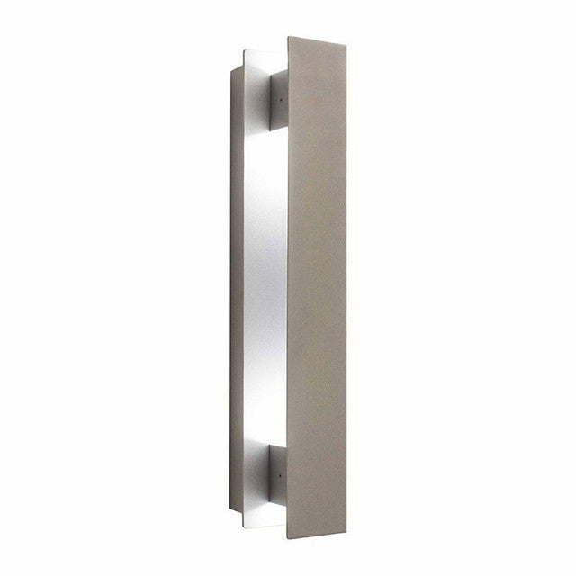 Westgate CRE-MP-06-30K-SL LED Wall Sconce Light, Selectable Wattage, Color Temperature 3000k, Voltage 120-277V, Silver Finish