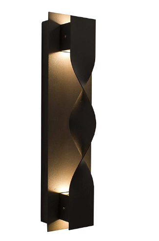 Westgate CRE-MP-08-40K-BR LED Wall Sconce Light, Selectable Wattage, Color Temperature 4000k, Voltage 120-277V, Bronze Finish