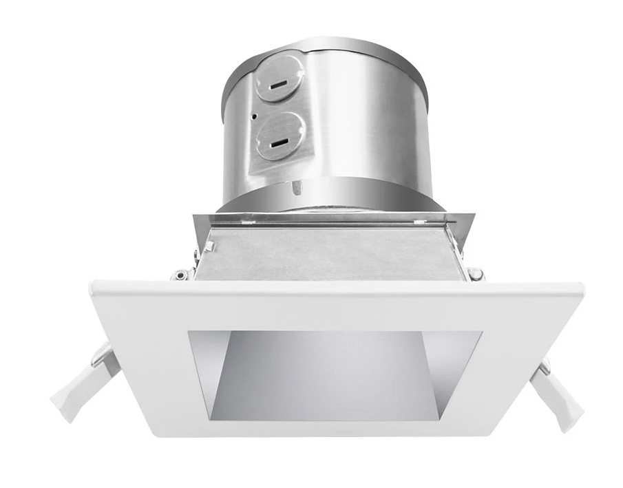 Westgate CRLC6-60W-MCTP-S-D 6 Inch LED Square Recessed Light Wattage/CCT Selectable 40W/50W/60W 3000K/3500K/4000K 120-277V Hazel Finish