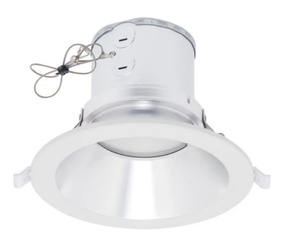 Westgate CRLC8-15W-MCT-D-RG 8 Inch LED Commercial Recessed Light 15W CCT Selectable 3000K/3500K/4000K 120-277V 80 CRI 0-10V Dimming Rose Gold Finish