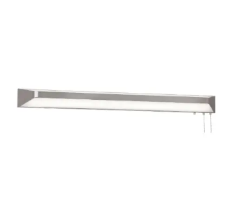AFX Lighting CRYB48LAJENSN 48-in 68W Cory Overbed Light, 4900 lm, 120V, CCT Select, Nickel