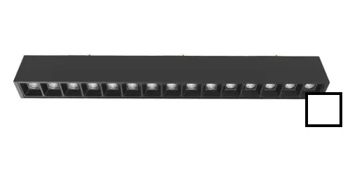Eurofase Lighting CSMK-L-6X8-02 6-ft x 8-ft 160W Construct Surface Mount Kit, L Shape, White