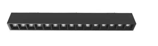 Eurofase Lighting CSMK-S-20-01 20-ft 160W Construct Surface Mount Kit, Straight Shape, Black Finish