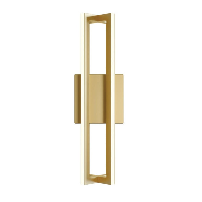 AFX Lighting CSSS0416L30D1GD Cass LED 16 inch Wall Scone Light, CCT 3000K, 120V, Gold Finish