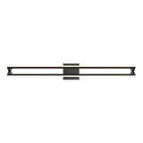 AFX Lighting CSSV3604L30D1BK Cass LED 36 inch Wall Vanity Light, CCT 3000K, 120V, Black Finish