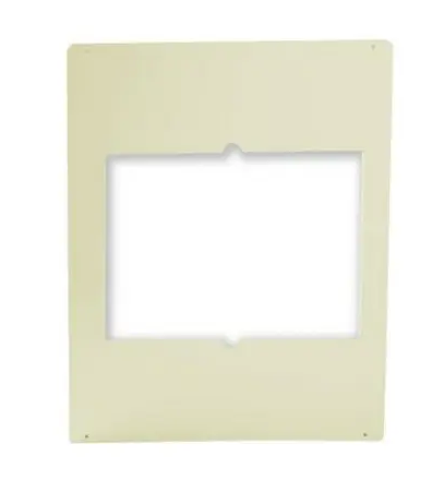 Cadet CTAMA Com-Pak Twin Series 22" Wall Heater Metal Adapter Plate, Almond