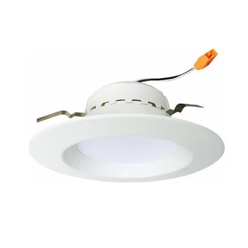 Cyber Tech Lighting LC10RT4-ECO-B/CW 4" 10W LED Baffled Recessed Can Retrofit Kit, 60W Incandescent Equivalent, Dimmable, 700 lm, 4000K