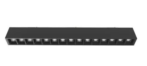 Eurofase Lighting CTMK-U-12X8X12-01 12-ft x 8-ft x 12-ft 240W Construct Trimmed Recessed Mount Kit, U, BLK