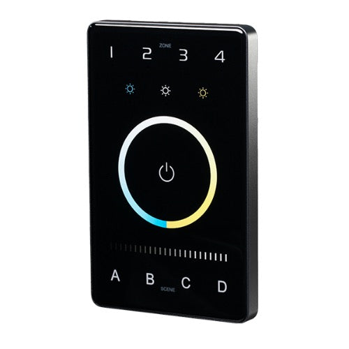 American Lighting CTRLW-DMXB-TW-4Z Wall Mount DMX TW Control Touch Panel