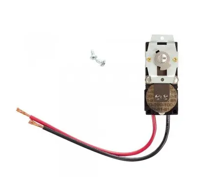 Cadet CTT1P Single Pole Built-in Tamperproof Thermostat Kit for the Com-Pak Electric Wall Heater, 22 amp