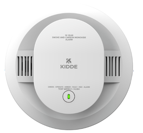 Kidde CUA10YFEX Smoke and Carbon Monoxide Alarm - Detects Smoldering Fires and/or CO Hazard