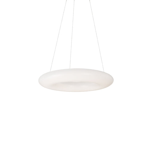 Kuzco Lighting PD80718-UNV Cumulus 18-in Pendant Ceiling Light - CCT: 3000K - Finish: White