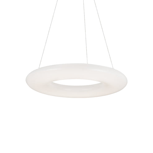Kuzco Lighting PD80730-UNV-010 Cumulus 30-in Pendant Ceiling Light - CCT: 3000K - Finish: White